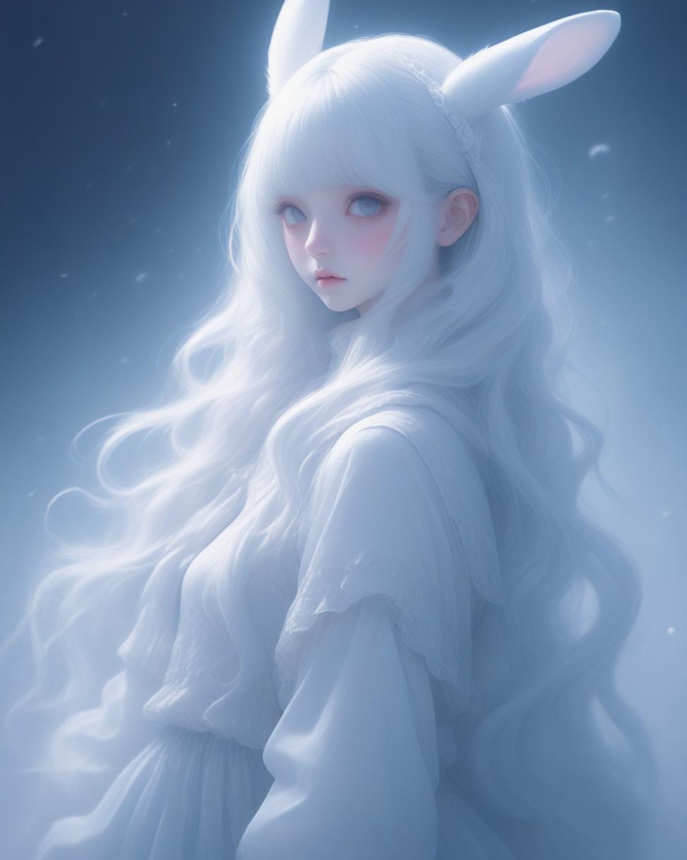 うさ耳ふわふわ | の人気AIイラスト・グラビア