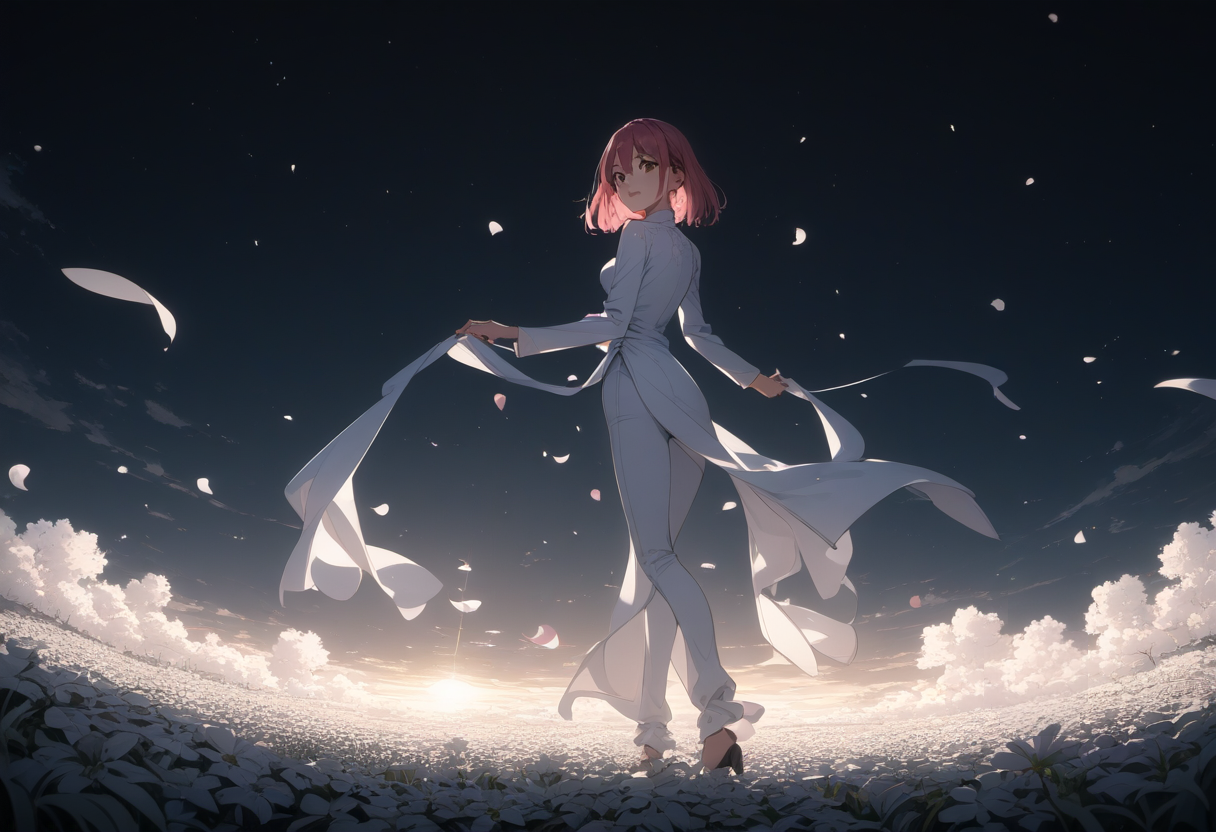 エルピスの咲く丘で | の人気AIイラスト・グラビア