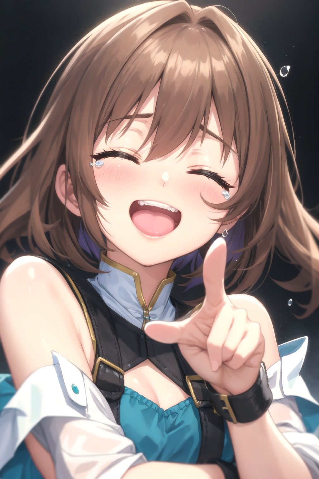 人を指差すんじゃない！