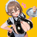 うちのコンカフェ　ドヤ顔でジッパー開 4枚目