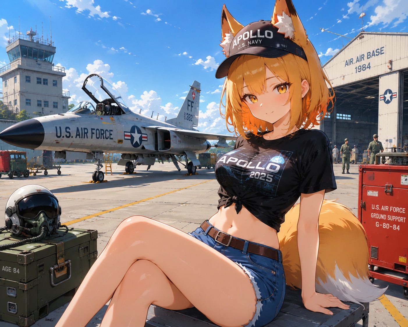 1980年代の空軍基地 | の人気AIイラスト・グラビア