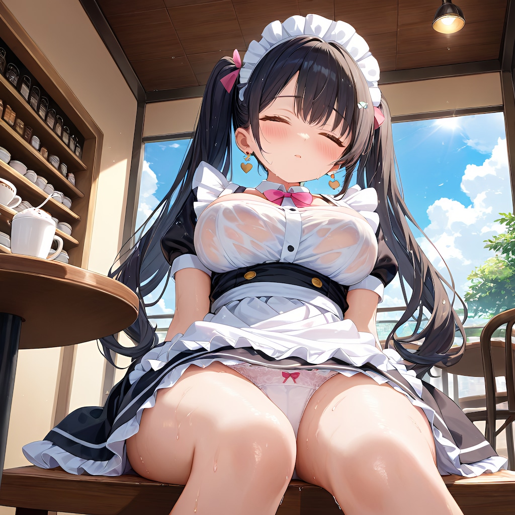 暑さでぐったり