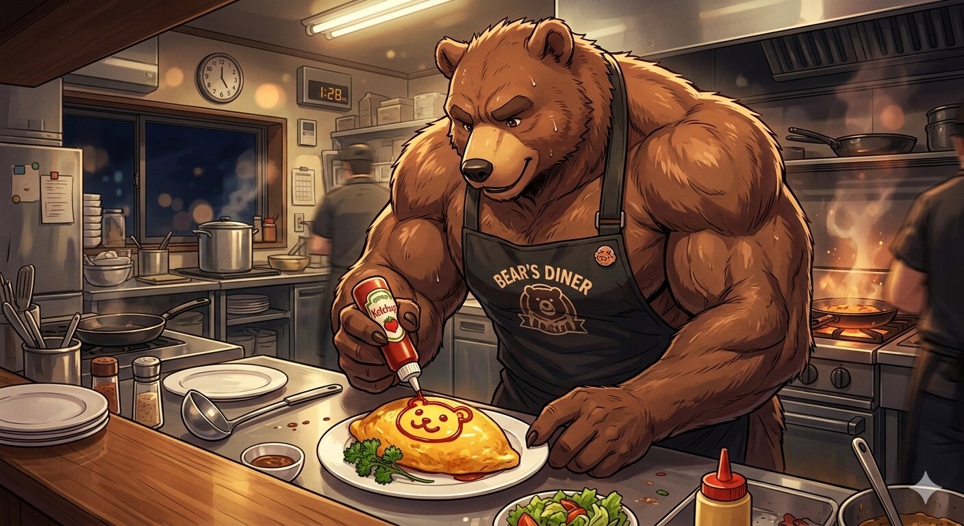 働くクマさん | の人気AIイラスト・グラビア