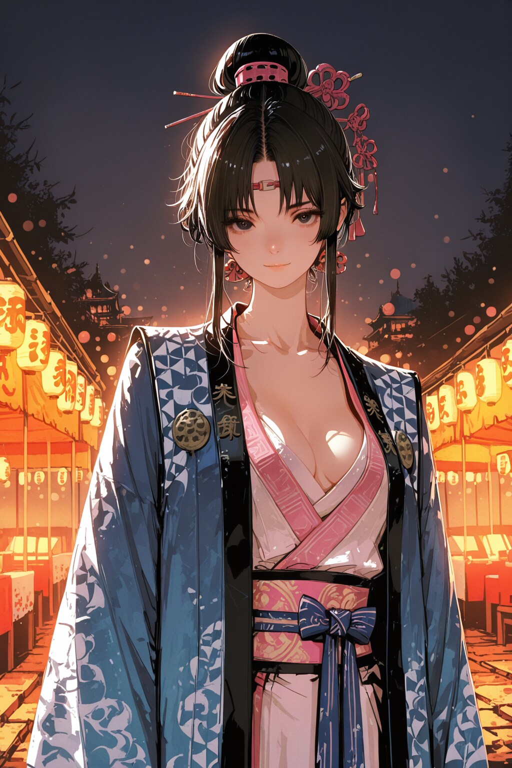 お祭り女子