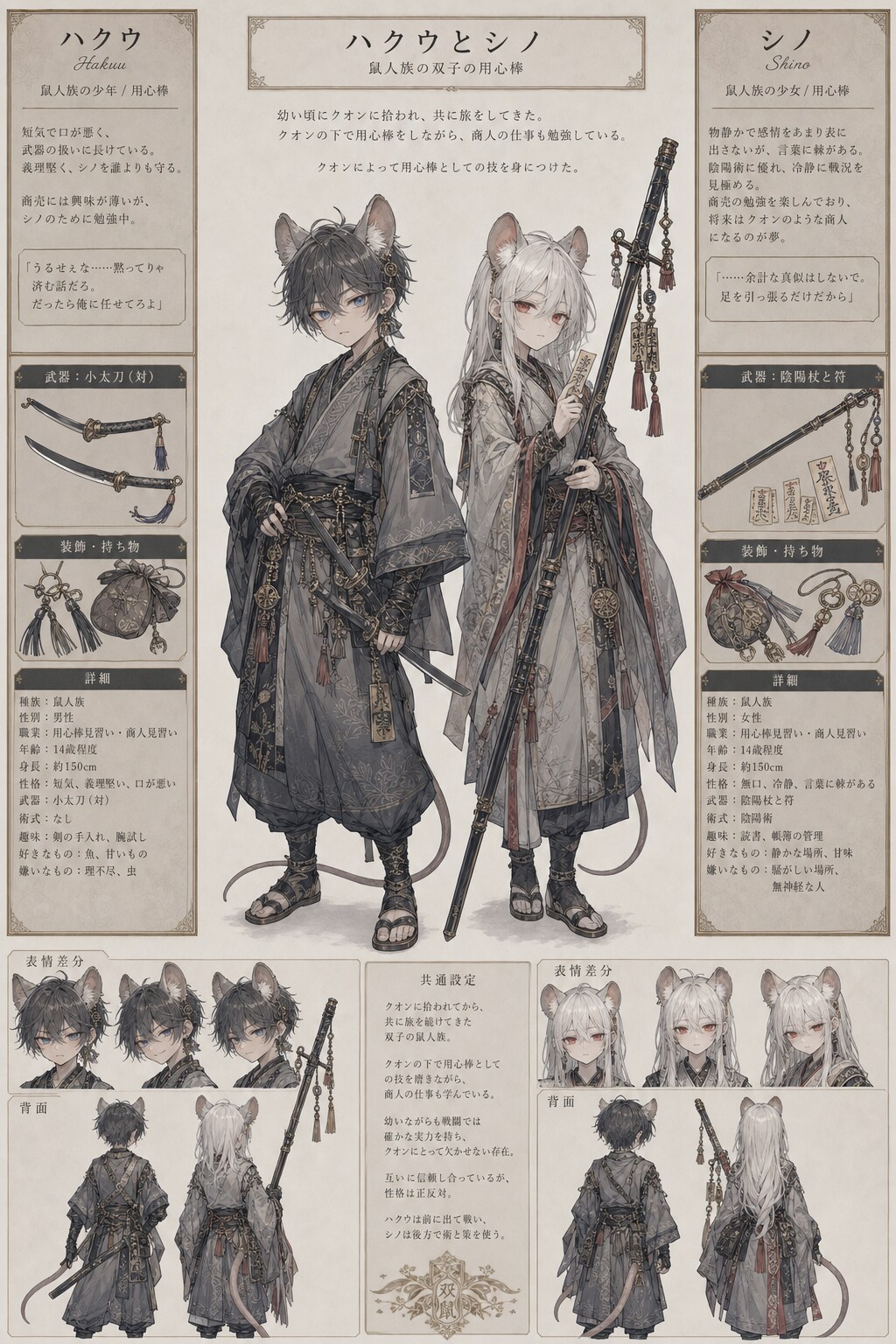 クオンの用心棒兄妹