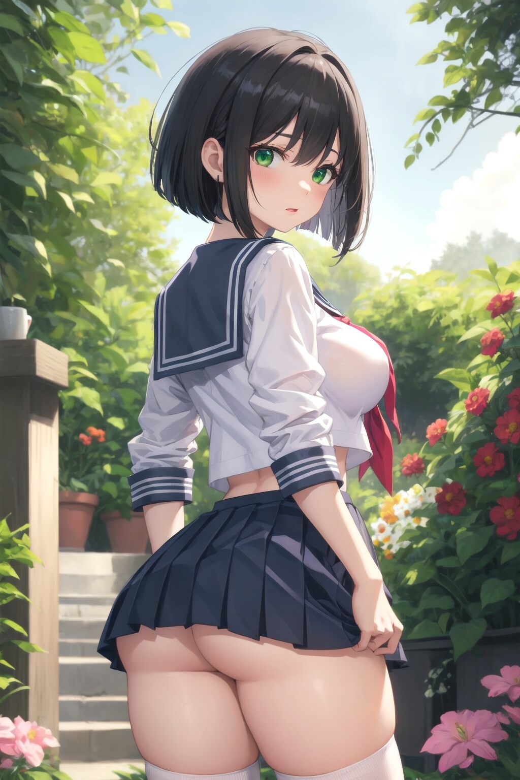 女子高生グラドルの水着撮影会❤️
