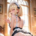 ギャルメイド❤立バックご奉仕💦 8枚目