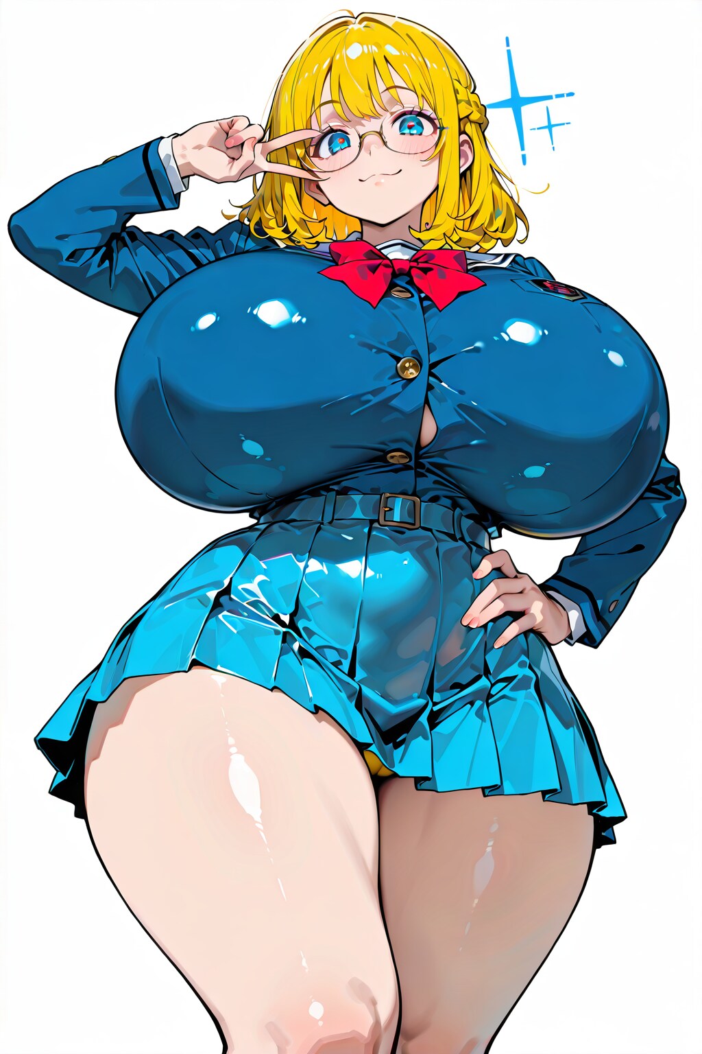 パステル？制服ちゃん