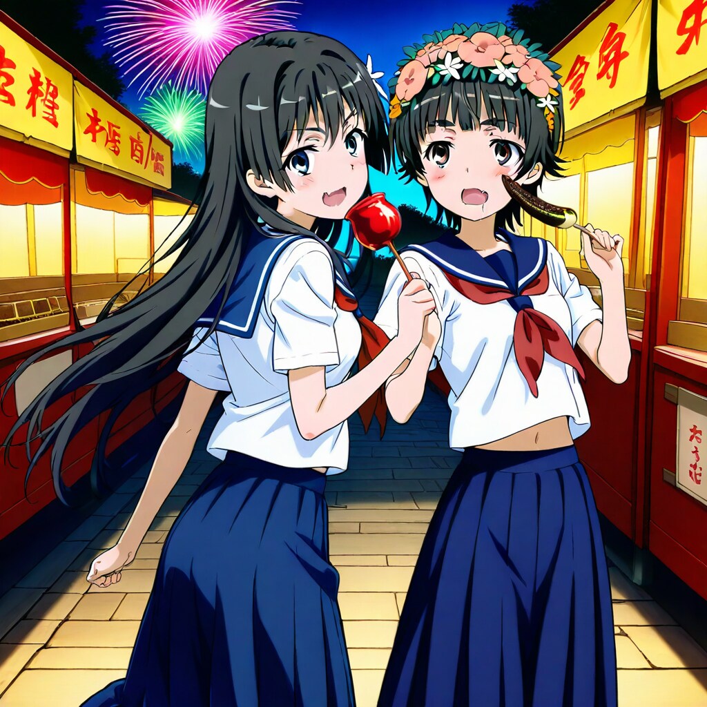 佐天＆初春（とあるシリーズ）