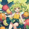 キウイとセミロングな女の子！！（12枚） 5枚目