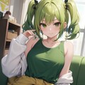 キウイとセミロングな女の子！！（12枚） 12枚目