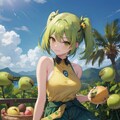 キウイとセミロングな女の子！！（12枚） 9枚目