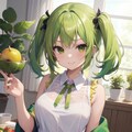 キウイとセミロングな女の子！！（12枚） 11枚目