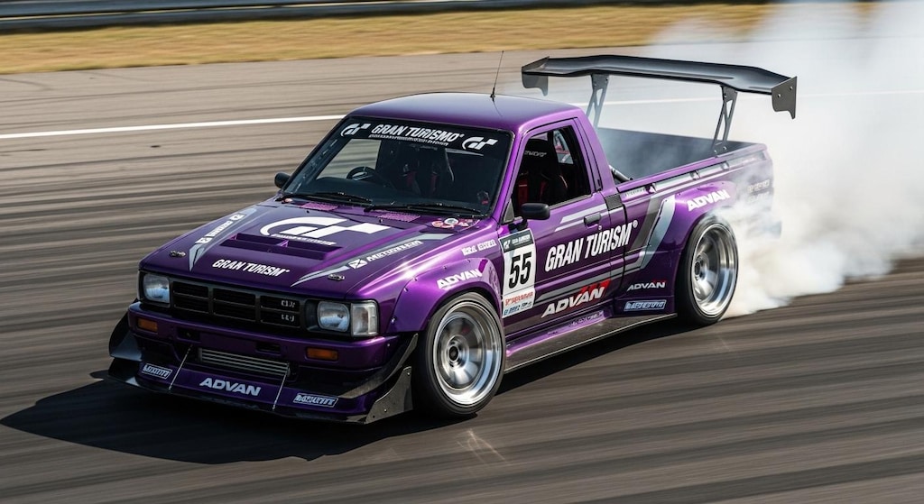 グランツーリスモハイラックストラックのドリ車