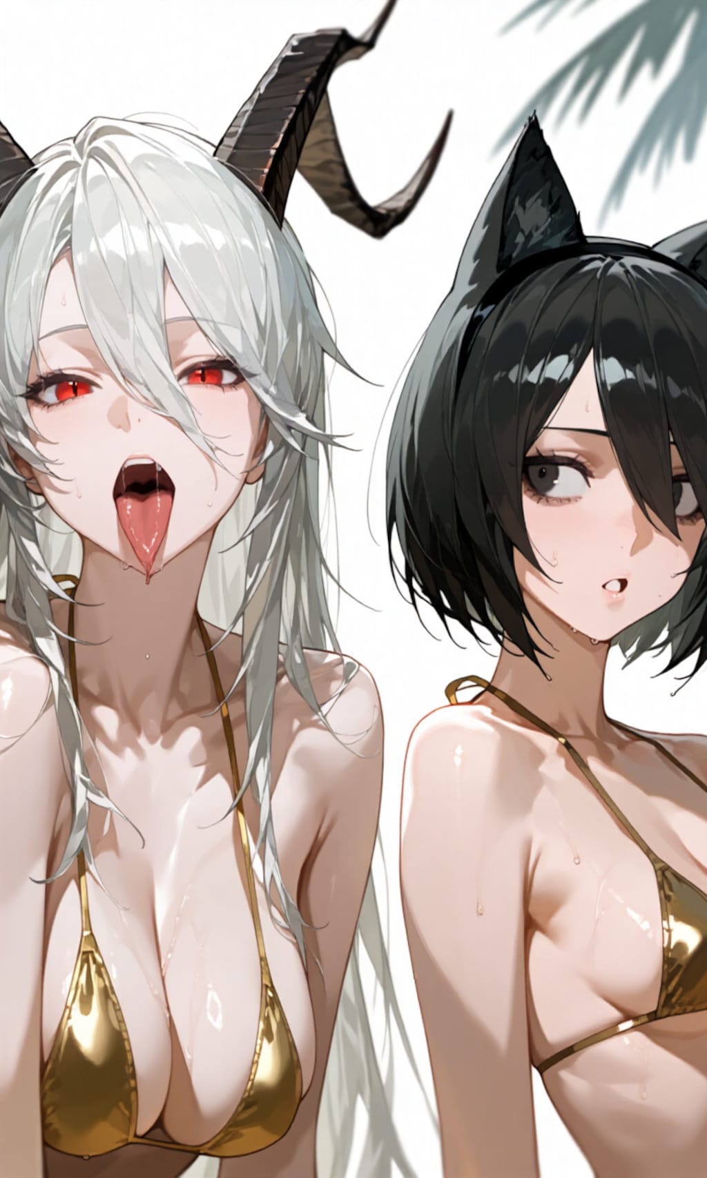 ヤギと猫のバカンス