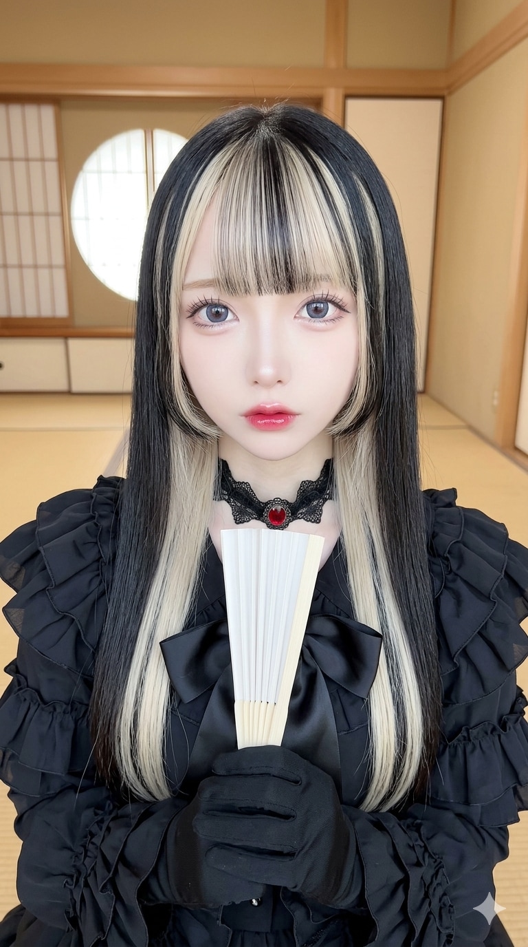 儒烏風亭らでんちゃんのコスプレ