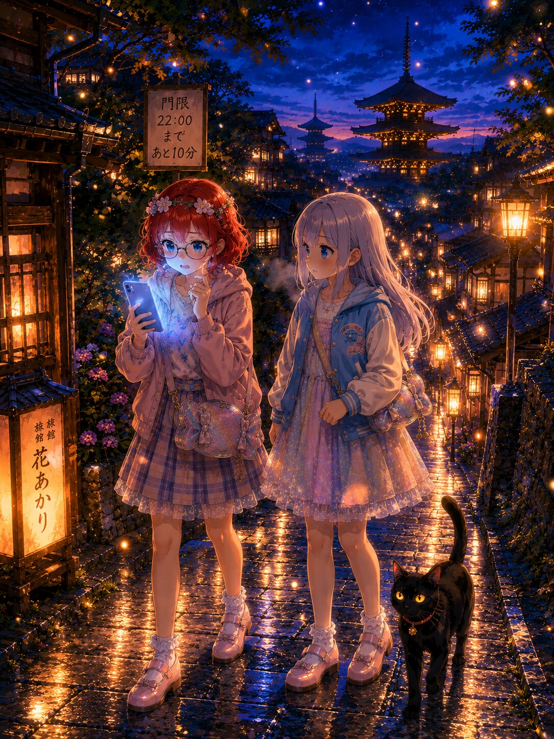 門限まで、あと10分。