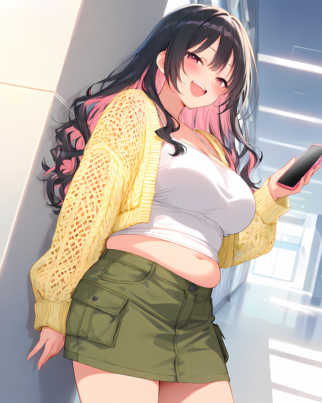 📱課題提出完了！金曜午後の弾ける大解放笑顔✨