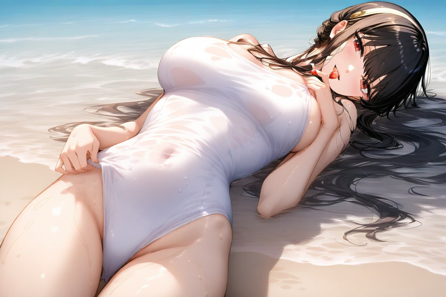 てへぺろヨルさん白