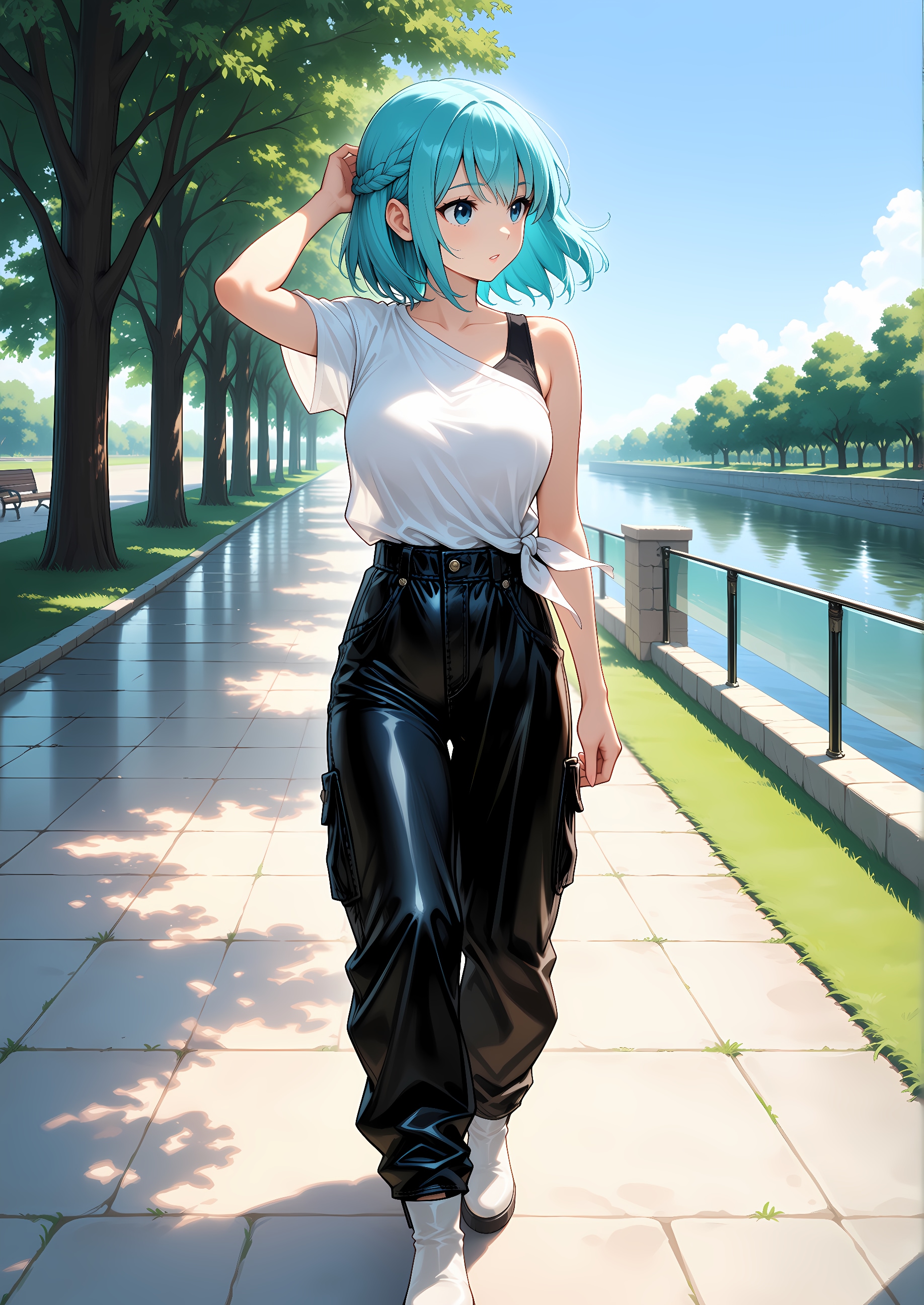 夏風をまとって