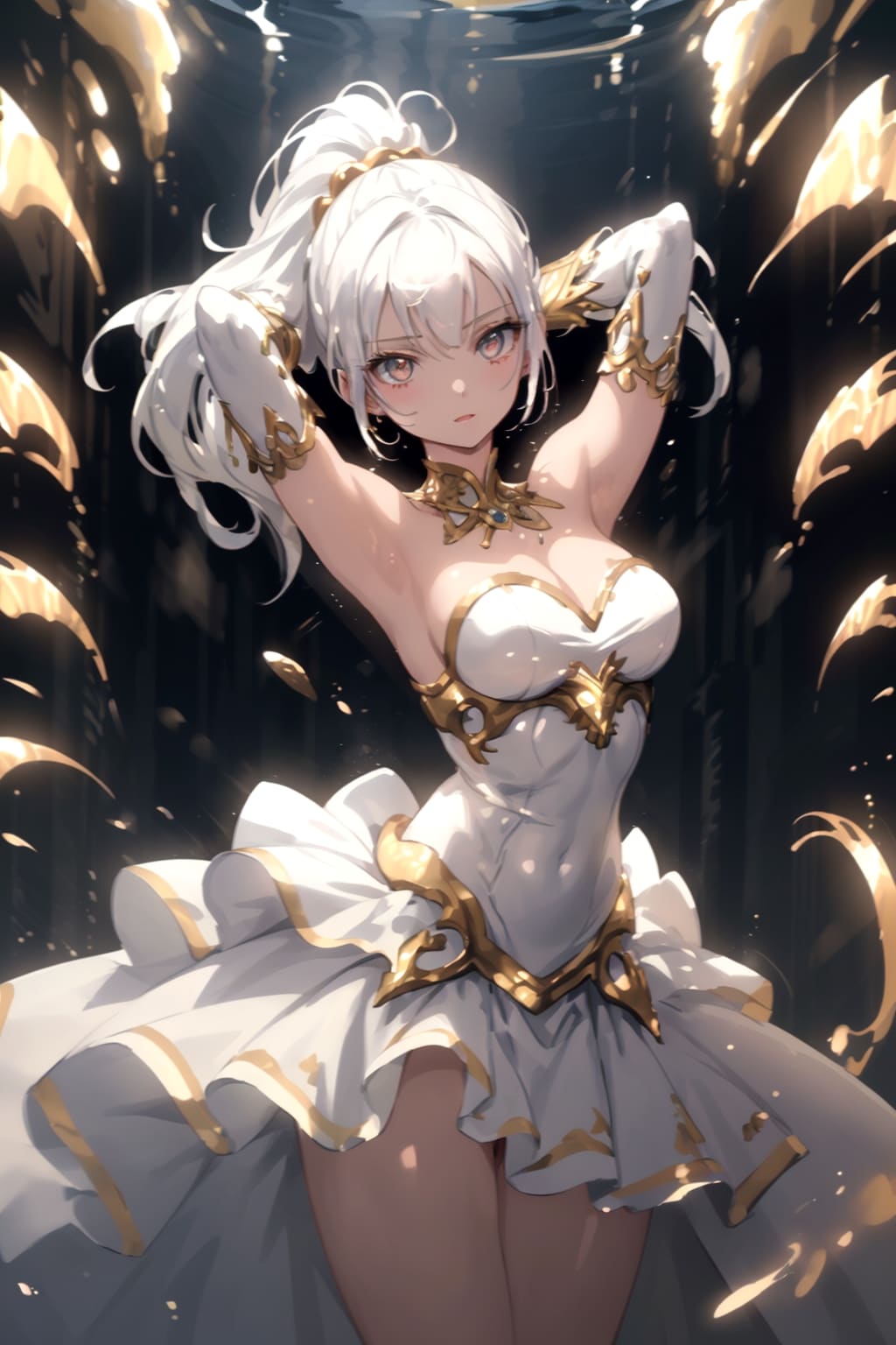 TOPAZで白髪ちゃん