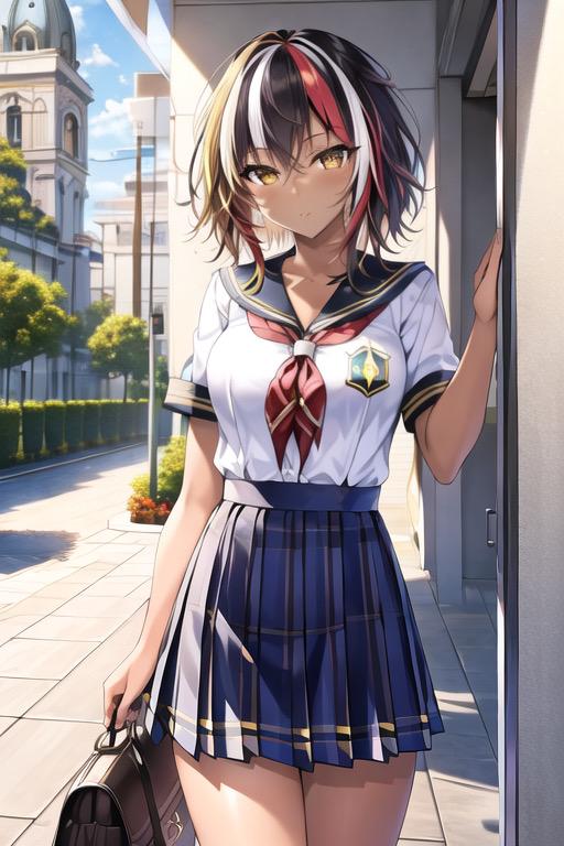 褐色JK（女子高生）3