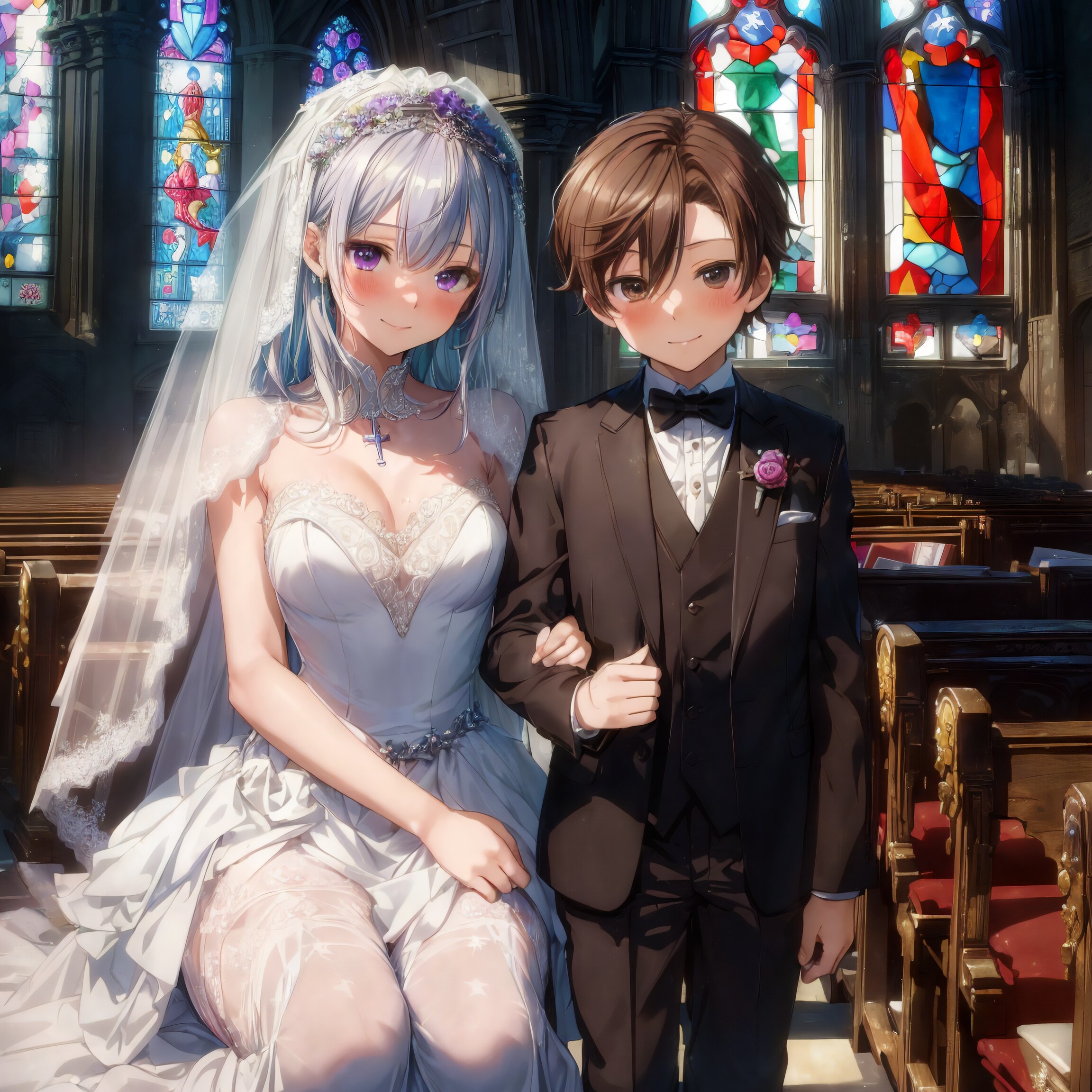 おねショタブライド