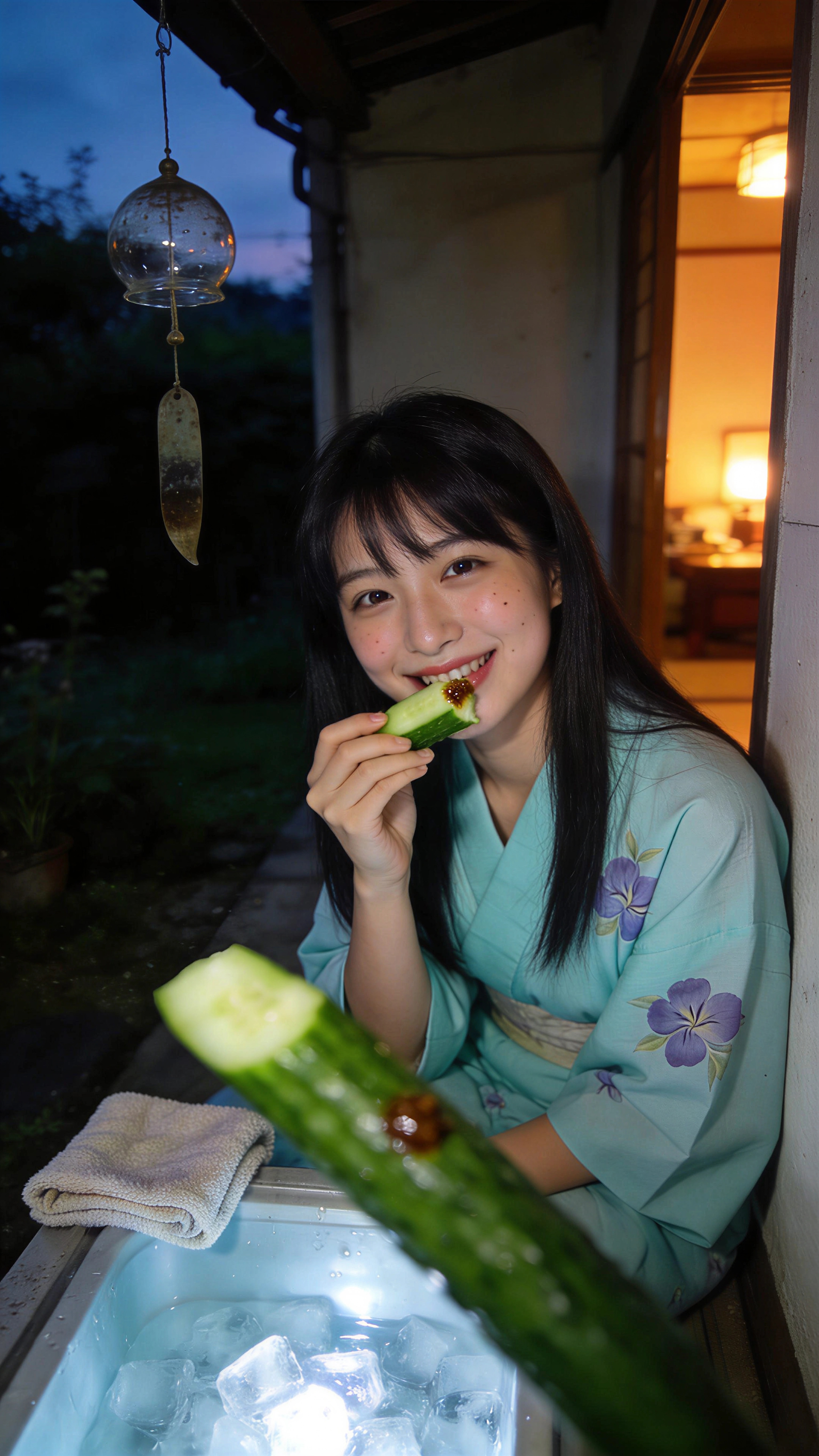 Cucumber Cool, Twilight Warm | の人気AIイラスト・グラビア