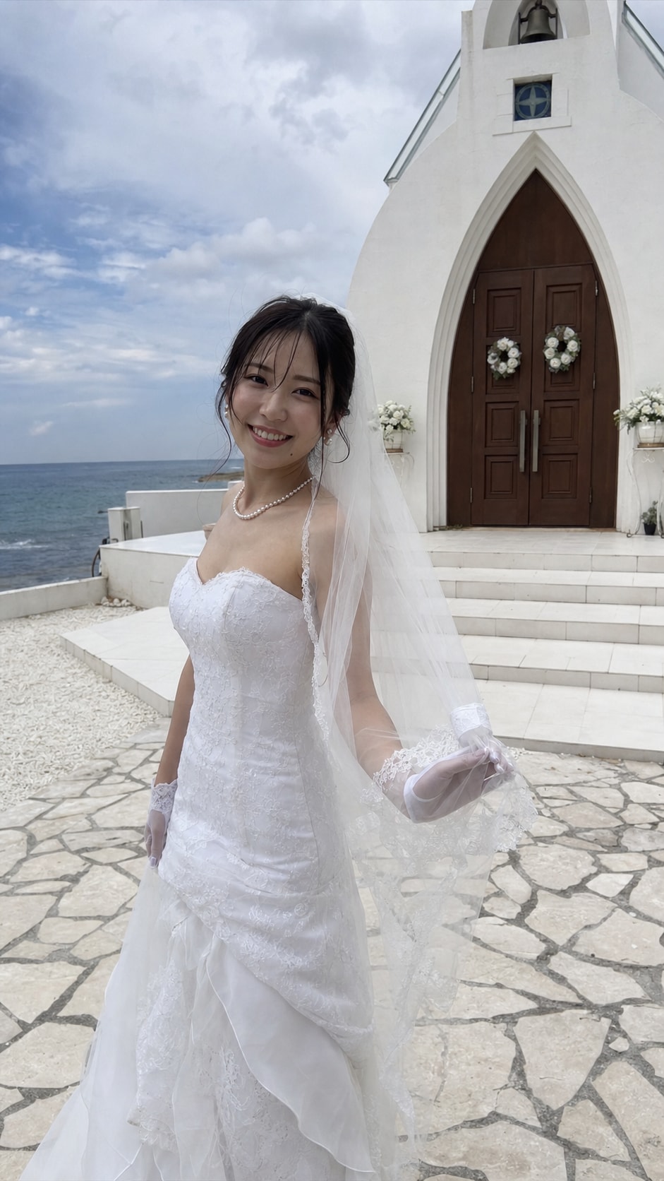 Sea Breeze and Wedding Veil