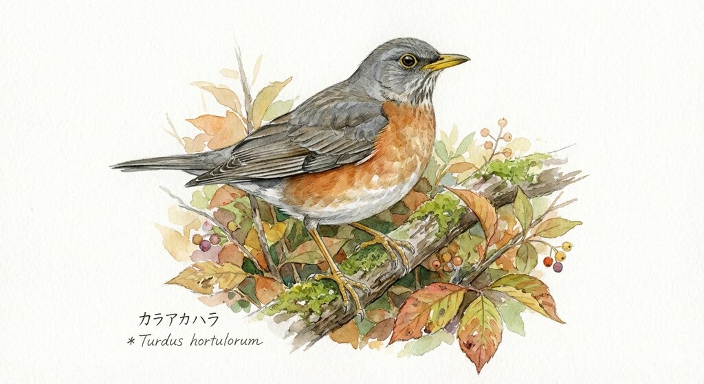 鳥(水彩画)(Gemini)(108)