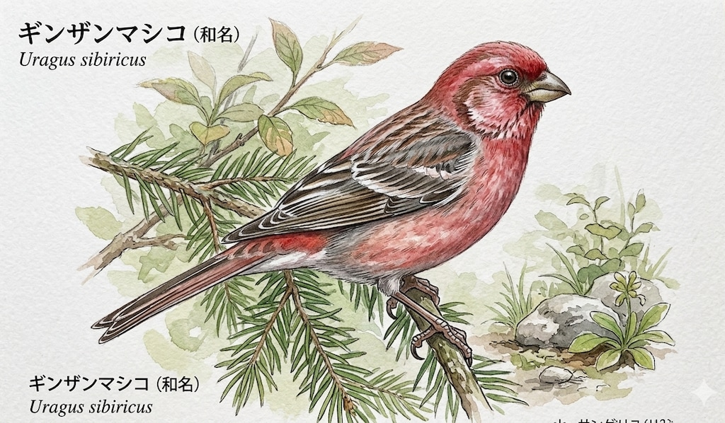 鳥(水彩画)(Gemini)(108)