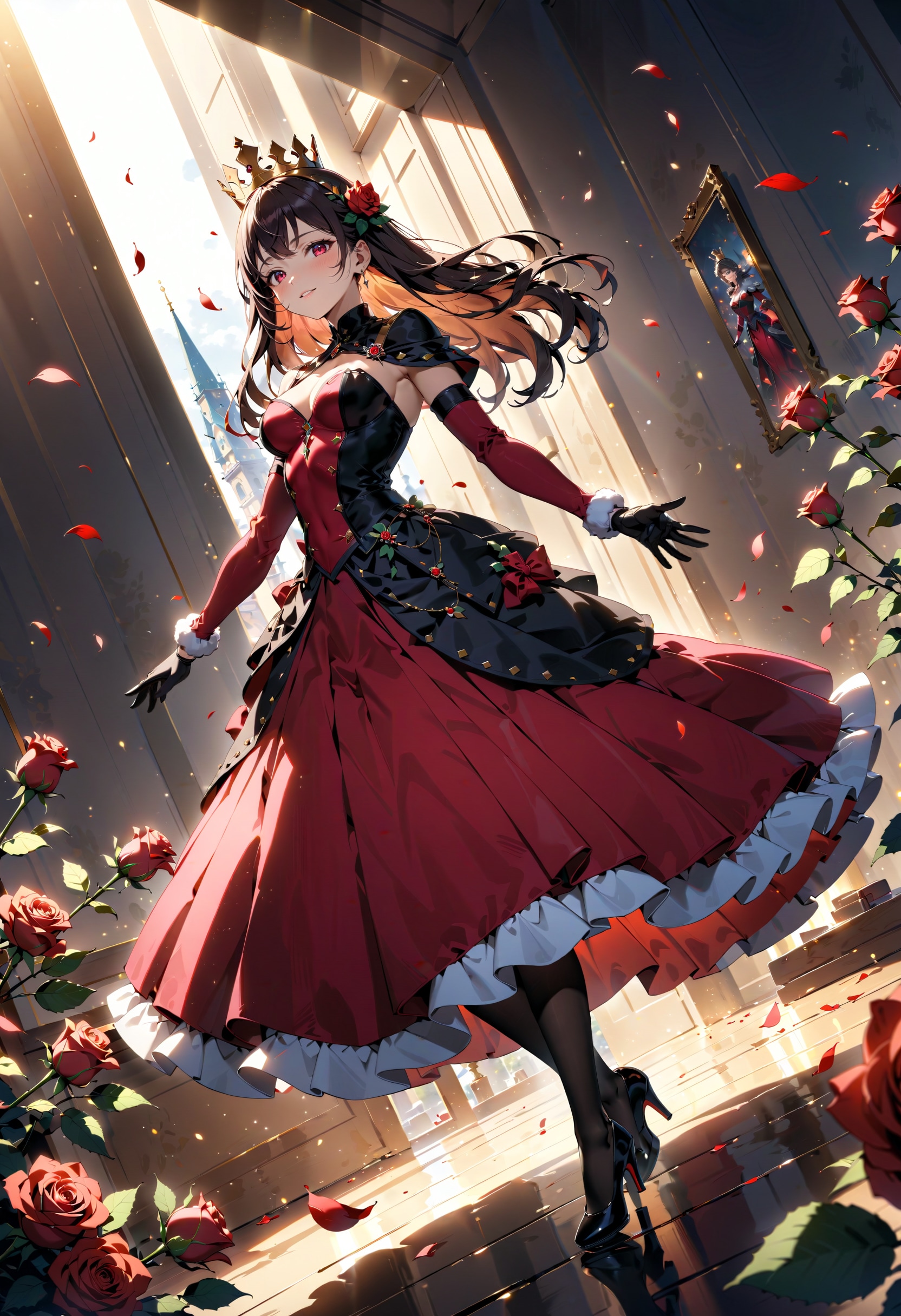 今日はクイーン・デー。ダズンローズ・デー | の人気AIイラスト・グラビア