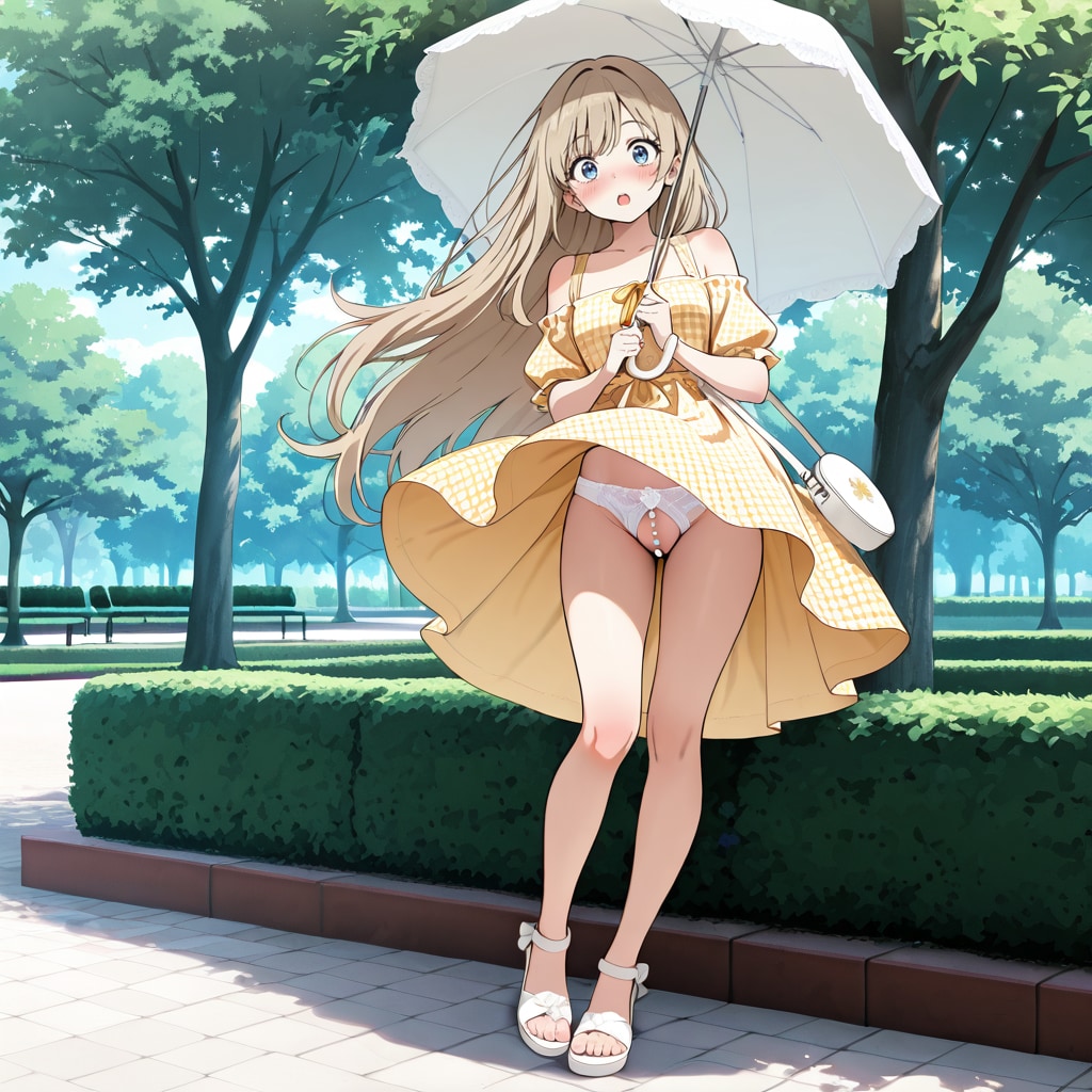 大胆なお嬢様