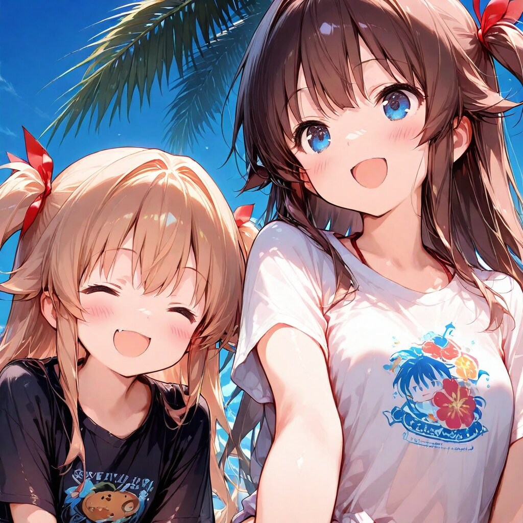 さあ！ビーチに着いたゼ！ | の人気AIイラスト・グラビア