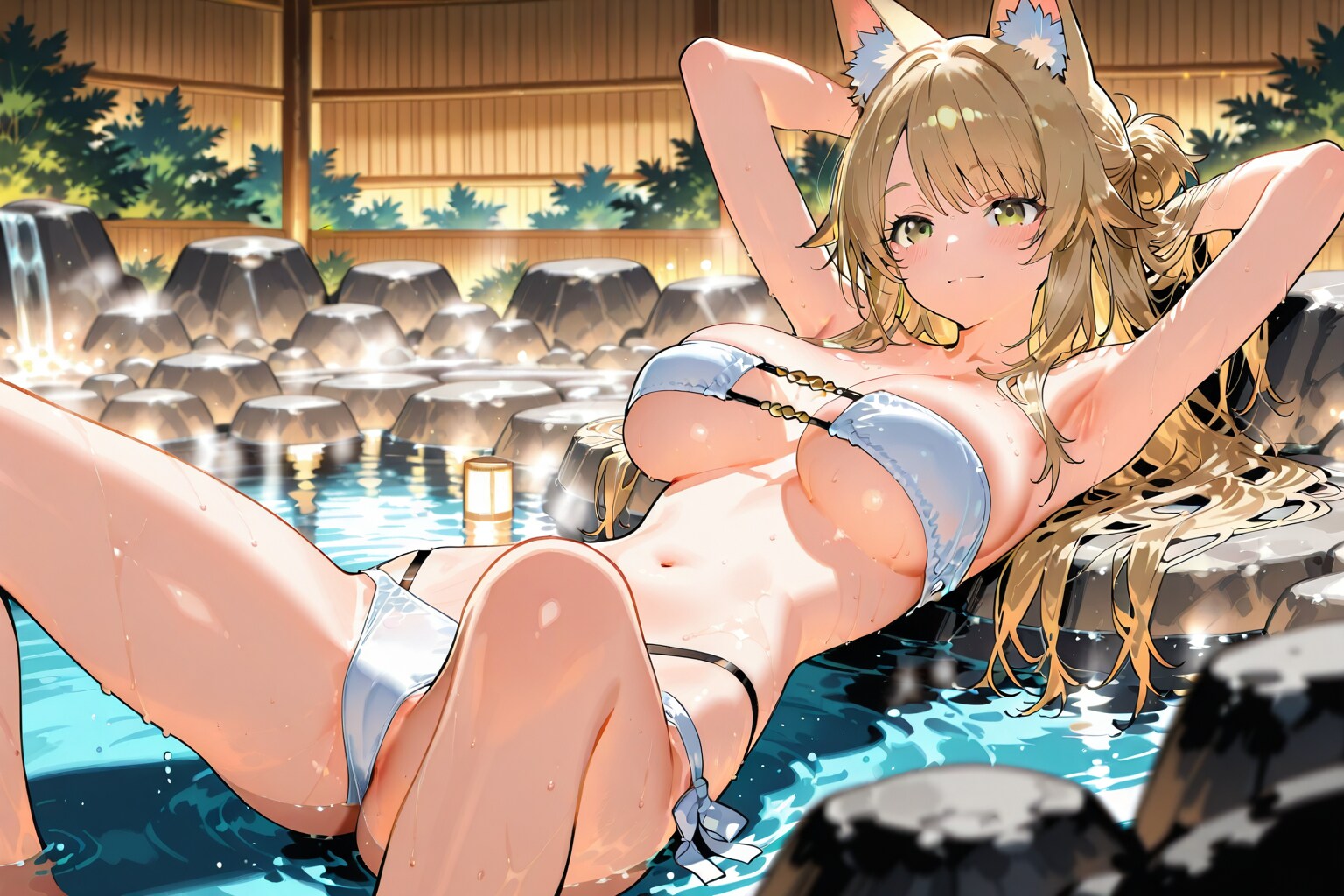【簡単呪文】温泉に入ろう！