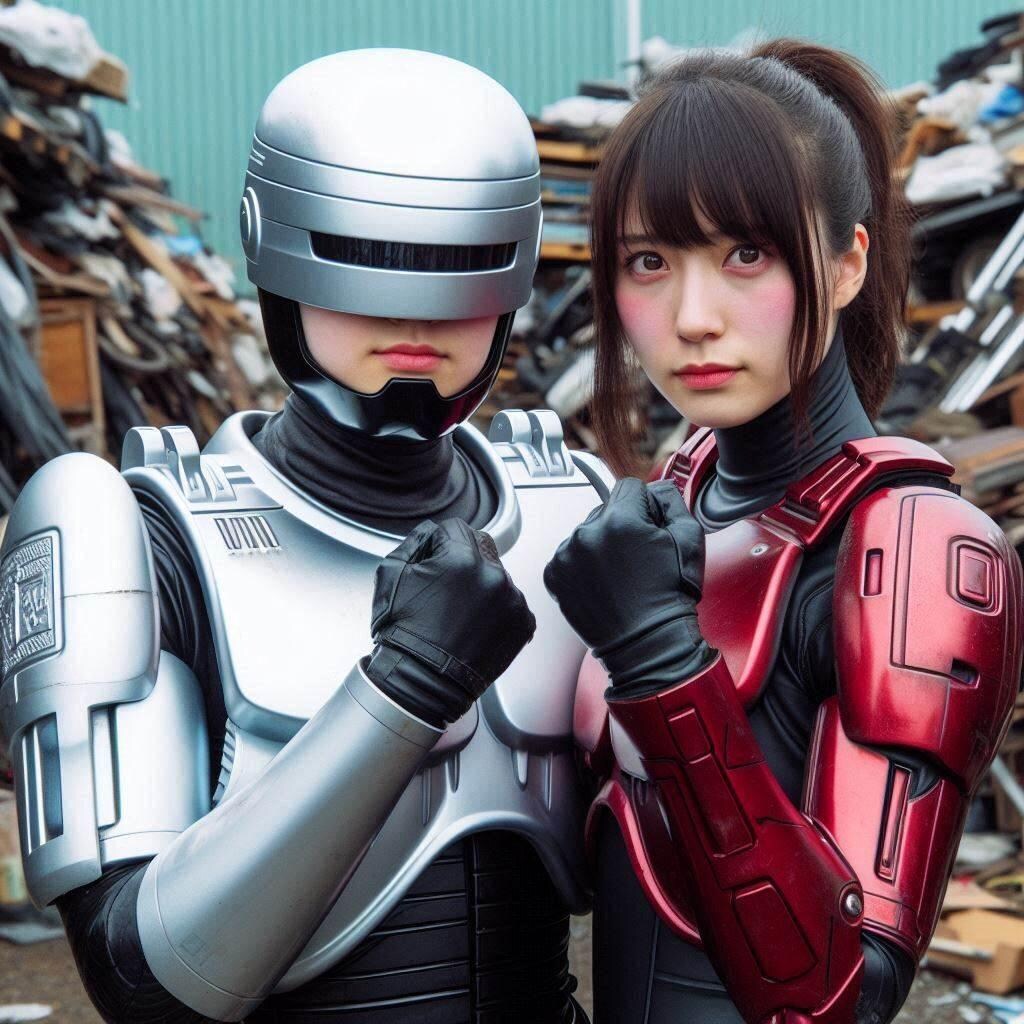 チャリで来た。