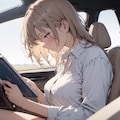 運転中の読書 4枚目