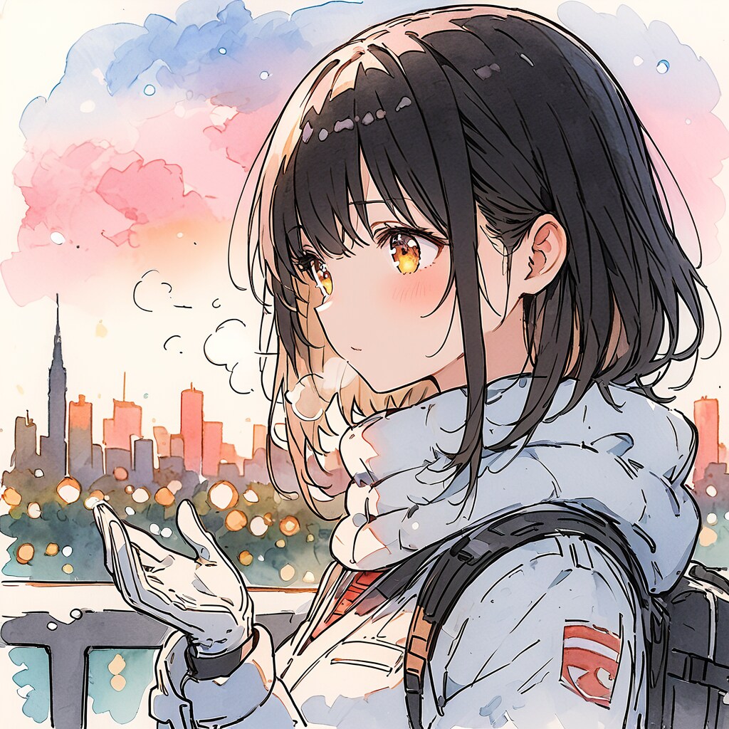 冬のオペラグラス | の人気AIイラスト・グラビア