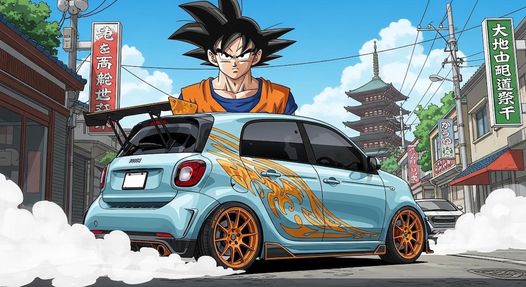 孫悟空とスマートフォー