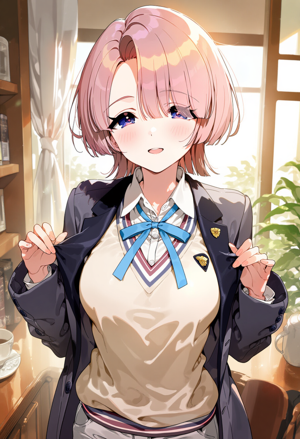 【創作】 爆乳がコンプレックスだった有村麻央ちゃん①