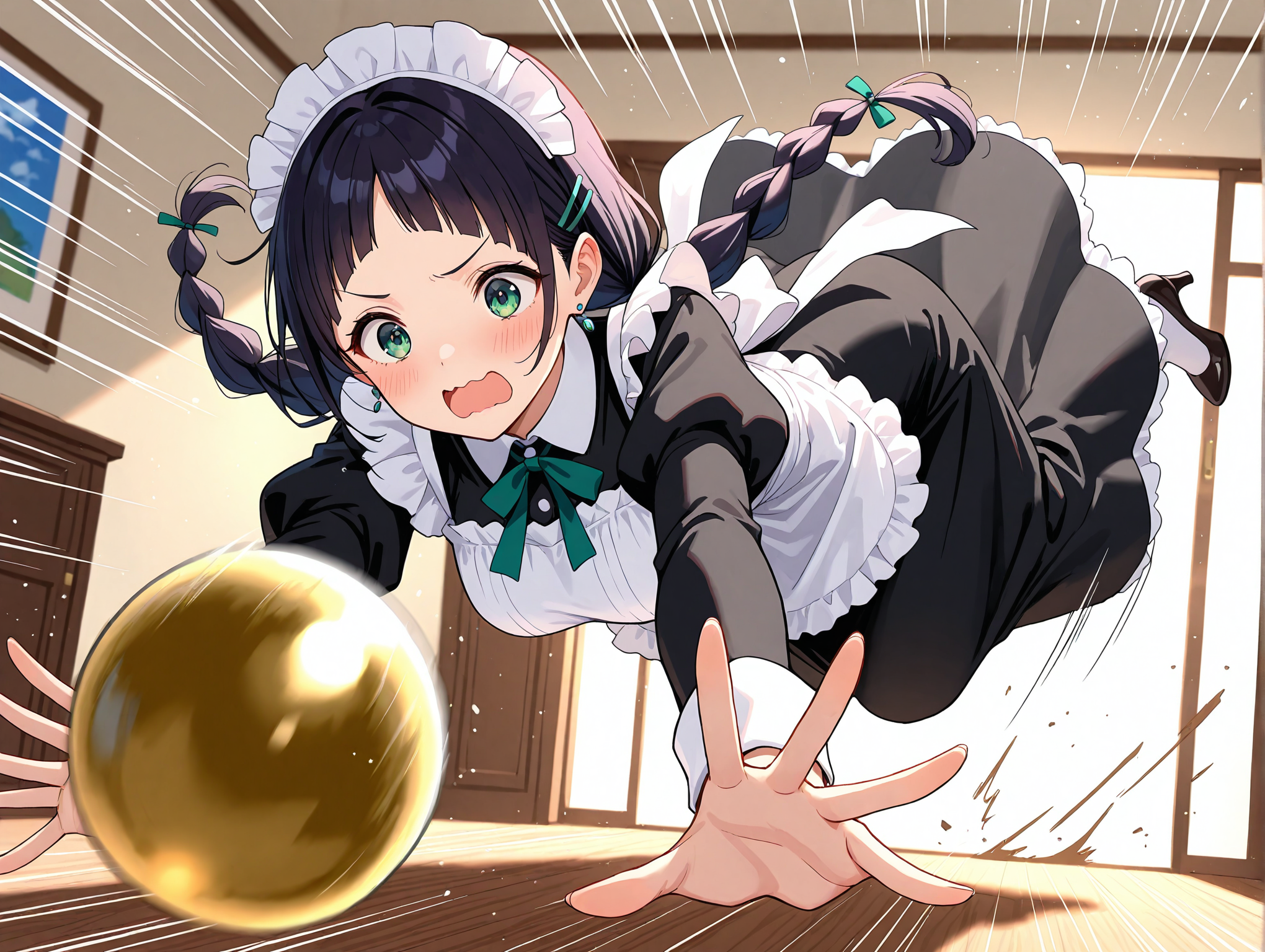 キンタマでコケるこよみちゃん | の人気AIイラスト・グラビア