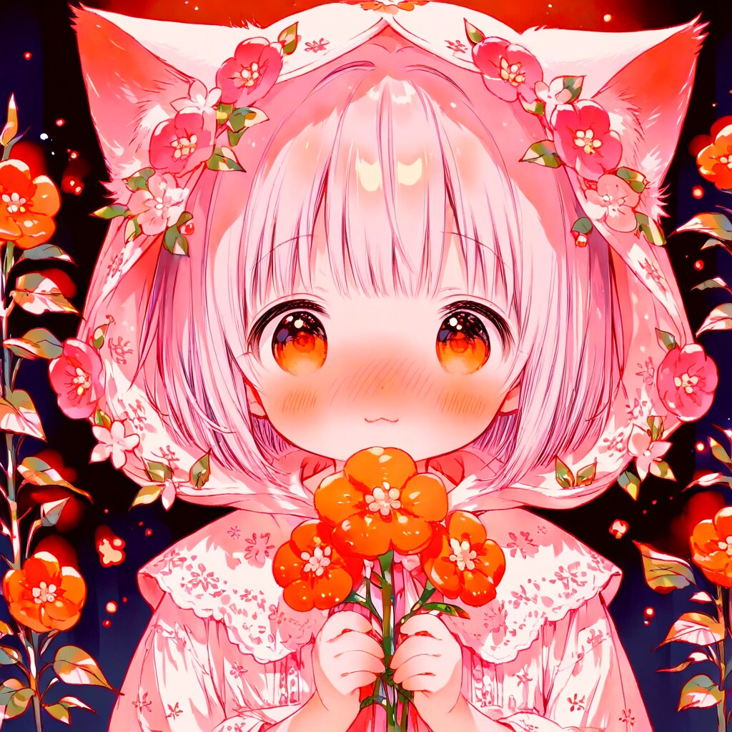 お花の様に可愛いねと言って上げて下さい