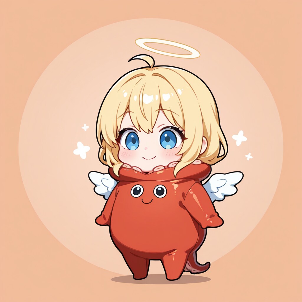 タコのきぐるみ天使