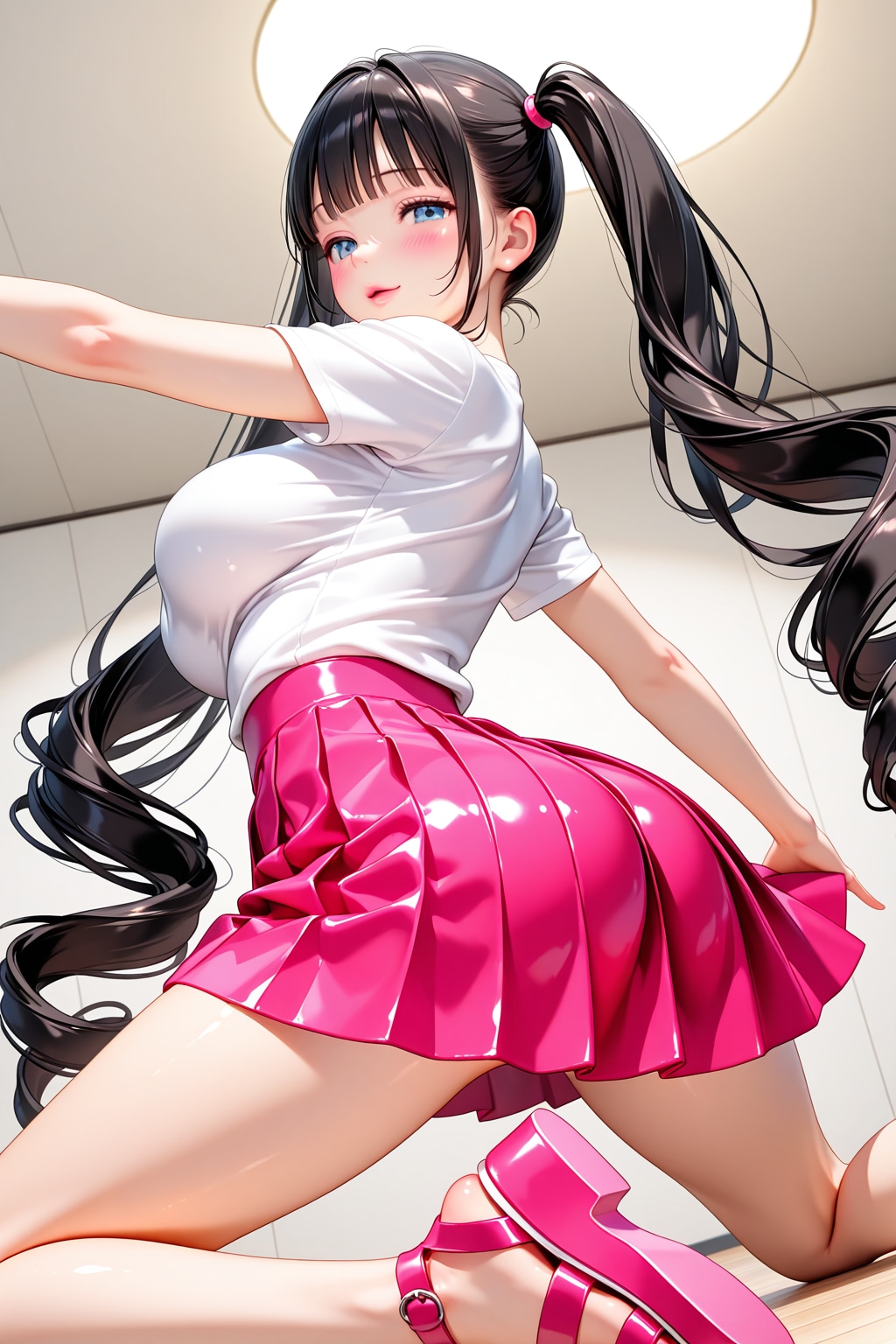 決めポーズ