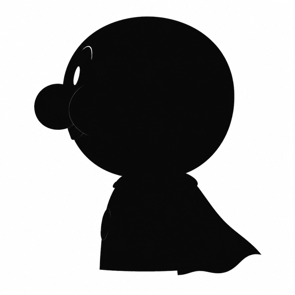 誰のシルエット？