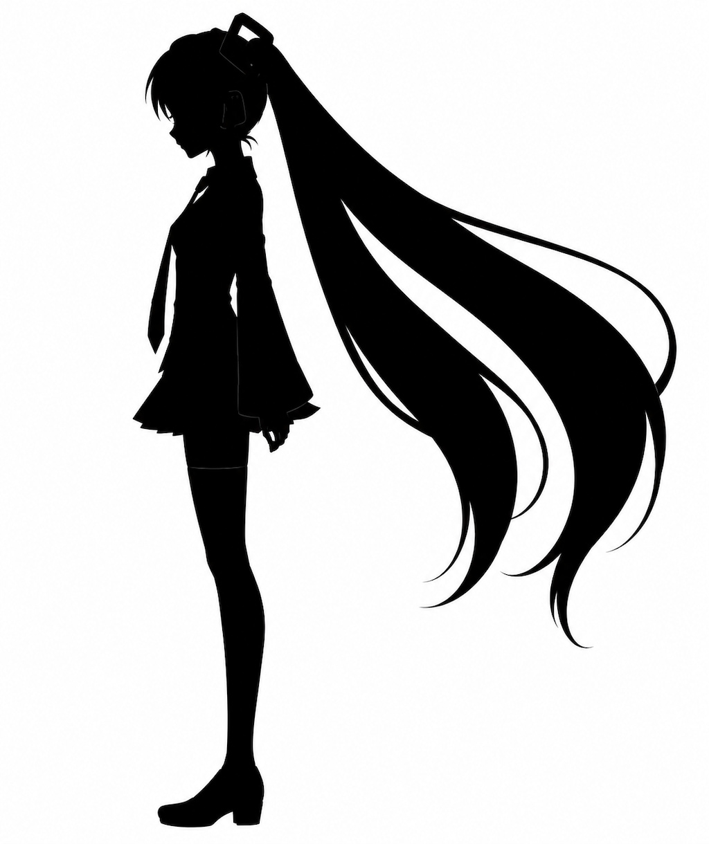 誰のシルエット？