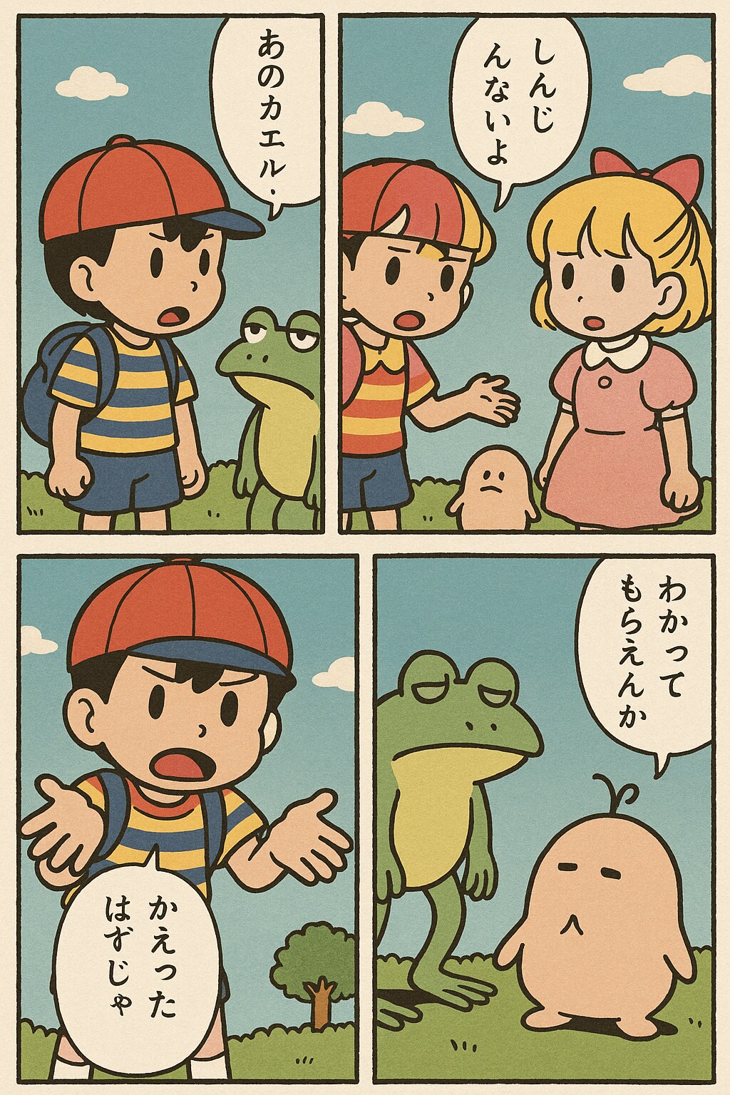 エンディングまで泣いたら駄目の、くにへかえるんだな2