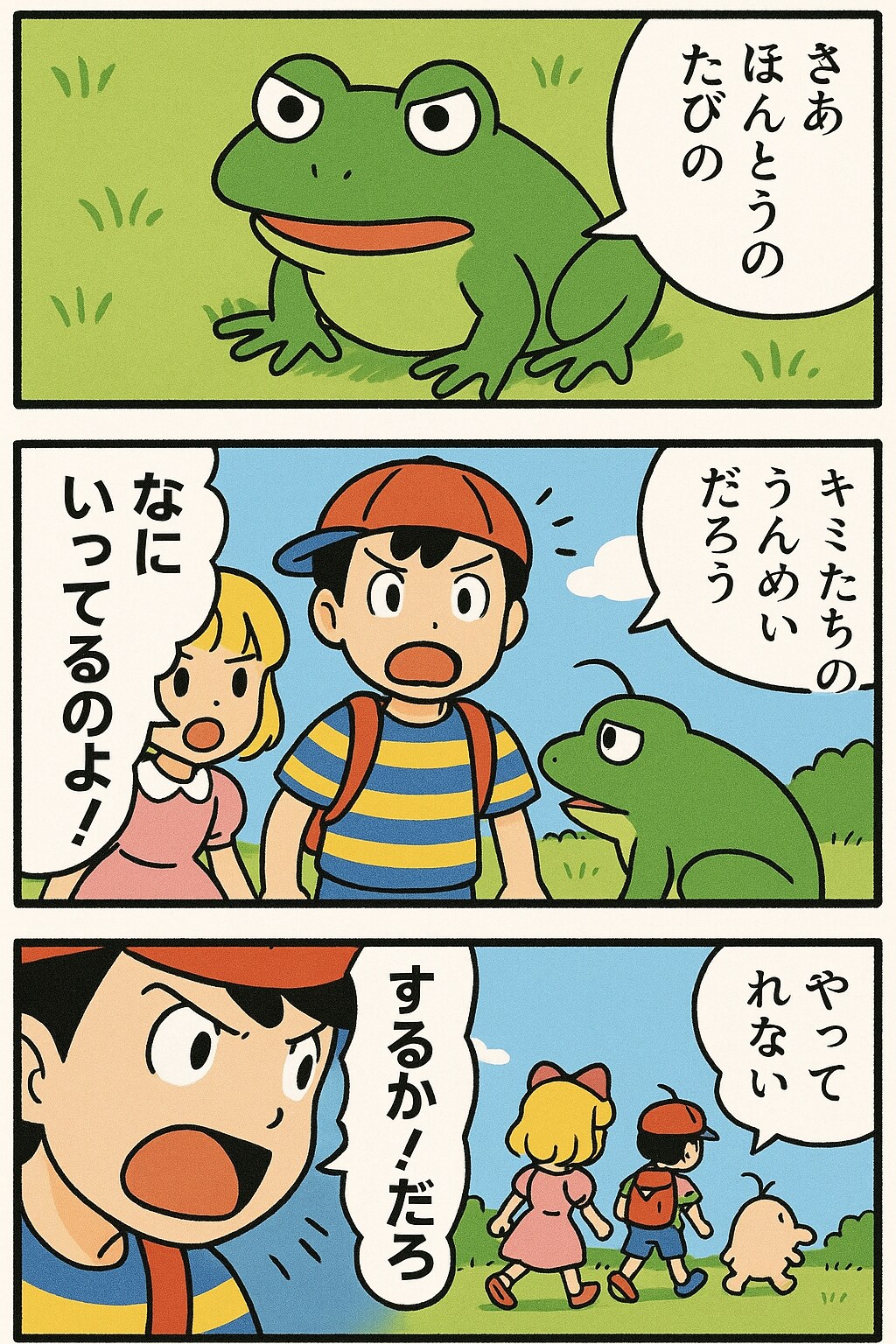 エンディングまで泣いたら駄目の、くにへかえるんだな2