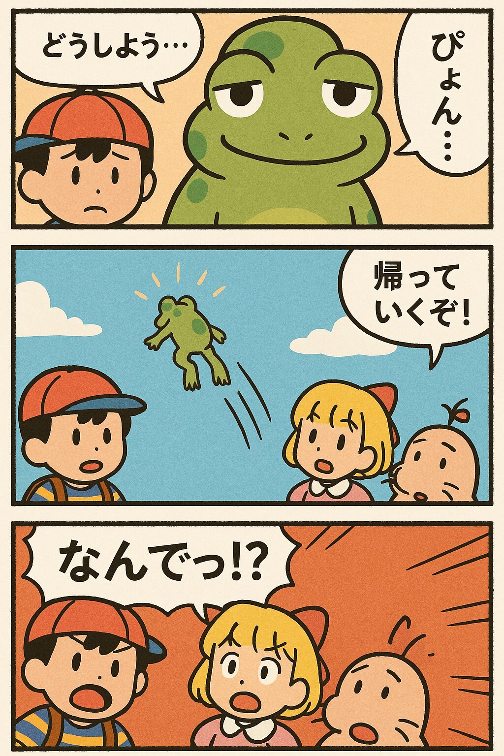 エンディングまで泣いたら駄目の、くにへかえるんだな2
