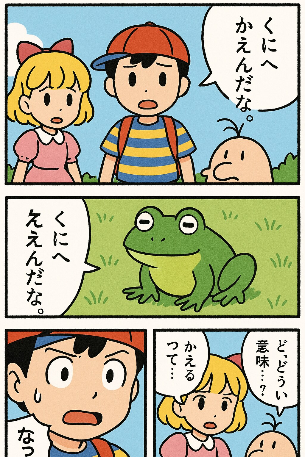 エンディングまで泣いたら駄目の、くにへかえるんだな2